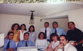 Dr. Waldir Macieira Filho, Dr. Paulo Barbosa, Dr. Luiz Roberto Salles, Dra. Delisa Vieralves (1999)